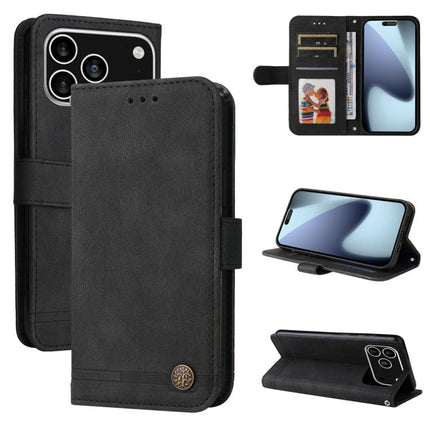 Skin Feel Life Tree Leather Phone Case, For iPhone 17 Pro Max, For iPhone 17 Pro, For iPhone 17, For iPhone Air