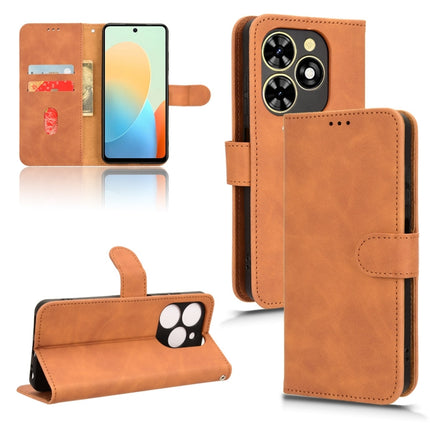 Skin Feel Magnetic Flip Leather Phone Case, For Tecno Camon 30 4G, For Tecno Spark 20 Pro, For Tecno Spark 20, For Tecno Pop 8