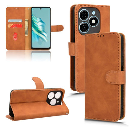 Skin Feel Magnetic Flip Leather Phone Case, For Tecno Camon 30 4G, For Tecno Spark 20 Pro, For Tecno Spark 20, For Tecno Pop 8