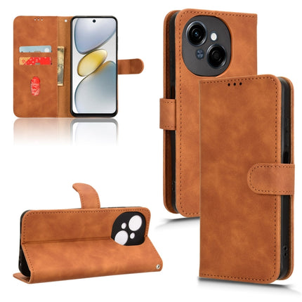 Skin Feel Magnetic Flip Leather Phone Case, For Tecno Pop 9, For Tecno Spark Go 5G, For Tecno Camon 30S Pro, For Tecno Pova 6 Neo