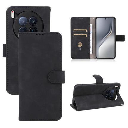 Skin Feel Magnetic Flip Leather Phone Case, For Tecno Camon 40 Premier, For Tecno Camon 40, For Tecno Spark 30 Pro 4G, For Tecno Spark Go 2025 / Spark Go 1