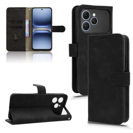 Skin Feel Magnetic Flip Leather Phone Case, For Tecno Spark 40 4G, For Tecno Pova 7 Ultra 5G, For Tecno Spark Go 2 4G, For Tecno Pova Curve 5G