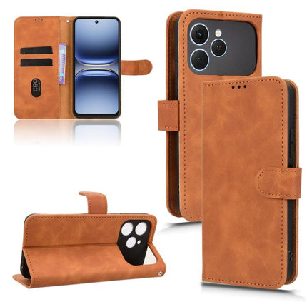Skin Feel Magnetic Flip Leather Phone Case, For Tecno Spark 40 4G, For Tecno Pova 7 Ultra 5G, For Tecno Spark Go 2 4G, For Tecno Pova Curve 5G