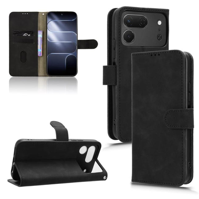 Skin Feel Magnetic Flip Leather Phone Case, For Tecno Pova 8 Pro 5G, For Tecno Camon Slim 4G, For Tecno Pova 8 5G, For Tecno Spark 50 5G