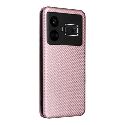 Carbon Fiber Texture Flip Leather Phone Case, For Realme GT5 5G, For Realme 11 5G / 11x, For Realme C53 4G / Narzo N53 4G, For Realme 11 5G