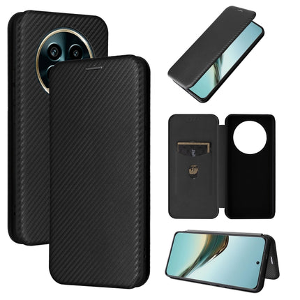 Carbon Fiber Texture Flip Leather Phone Case, For Realme C75 4G, For Realme CT7 Pro, For Realme 13 Pro / 13 Pro+, For Realme GT 6 / GT 6T
