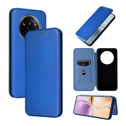 Carbon Fiber Texture Flip Leather Phone Case, For Realme 14 5G Global, For Realme Neo7x 5G, For Realme P3 Pro 5G, For Realme 14 Pro 5G Global