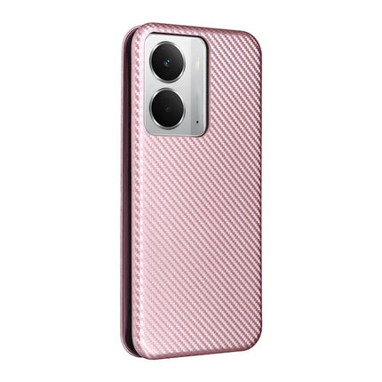 Carbon Fiber Texture Flip Leather Phone Case, For Realme 14 5G Global, For Realme Neo7x 5G, For Realme P3 Pro 5G, For Realme 14 Pro 5G Global