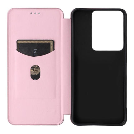 Carbon Fiber Texture Flip Leather Phone Case, For Realme 14 5G Global, For Realme Neo7x 5G, For Realme P3 Pro 5G, For Realme 14 Pro 5G Global