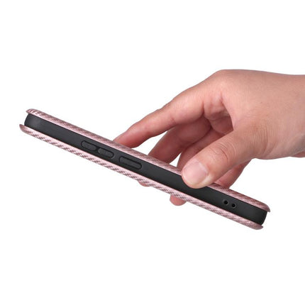 Carbon Fiber Texture Flip Leather Phone Case, For Realme 14 5G Global, For Realme Neo7x 5G, For Realme P3 Pro 5G, For Realme 14 Pro 5G Global
