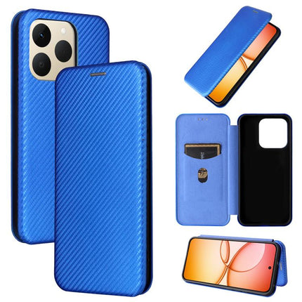 Carbon Fiber Texture Flip Leather Phone Case, For Realme C85 Pro 4G, For Realme 15T 5G, For Realme 15 5G / Realme 15 Pro 5G, For Realme GT 7 Global