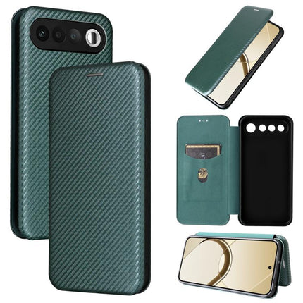 Carbon Fiber Texture Flip Leather Phone Case, For Realme Note 80 4G, For Realme 16 5G, For Realme 16 Pro+ 5G, For Realme 15x 5G India / C85 5G