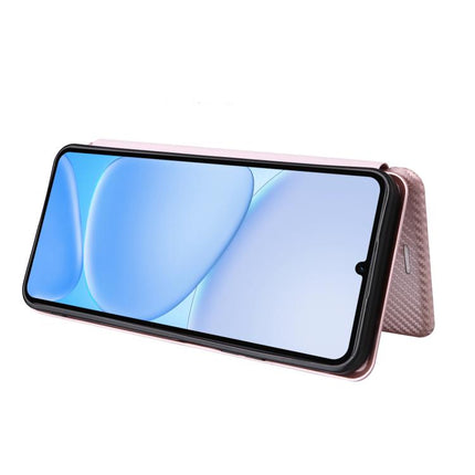 Carbon Fiber Texture Flip Leather Phone Case, For Realme Note 80 4G, For Realme 16 5G, For Realme 16 Pro+ 5G, For Realme 15x 5G India / C85 5G
