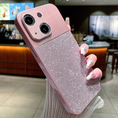 Metallic Glitter Powder Shockproof Phone Case, For iPhone 14 Plus, For iPhone 14, For iPhone 14 Pro, For iPhone 14 Pro Max