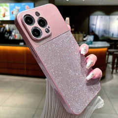 Metallic Glitter Powder Shockproof Phone Case, For iPhone 14 Plus, For iPhone 14, For iPhone 14 Pro, For iPhone 14 Pro Max