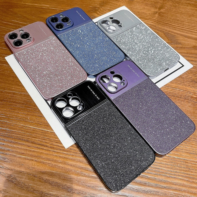 Stoßfeste Handyhülle mit Metallic-Glitzerpulver, für iPhone 13, für iPhone 12, für iPhone 12 Pro Max, für iPhone 12 Pro, für iPhone 11 Pro Max, für iPhone 11