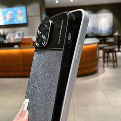 Metallic Glitter Powder Shockproof Phone Case, For iPhone 14 Plus, For iPhone 14, For iPhone 14 Pro, For iPhone 14 Pro Max