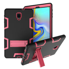 Shockproof PC + Silicone Protective Case，with Holder, For Samsung Galaxy Tab A 10.1 (2019) T510, For Samsung Galaxy Tab A 10.5 T590