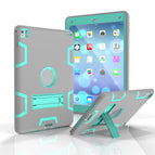 For iPad 9.7(2017) / Gray Mint Green