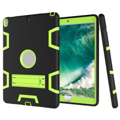 Shockproof PC + Silicone Protective Case，with Holder, For iPad 9.7(2017), For iPad Pro 10.5 inch (2017)