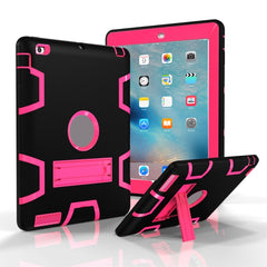 Shockproof PC + Silicone Protective Case，with Holder, For iPad Pro 11 (2018), For iPad 4 / 3 / 2 / 1