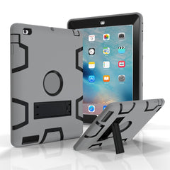 Shockproof PC + Silicone Protective Case，with Holder, For iPad Pro 11 (2018), For iPad 4 / 3 / 2 / 1