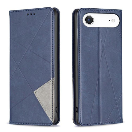 Rhombus Texture Magnetic Leather Phone Case, For iPhone 17 Pro Max, For iPhone 17 Pro, For iPhone 17, For iPhone Air