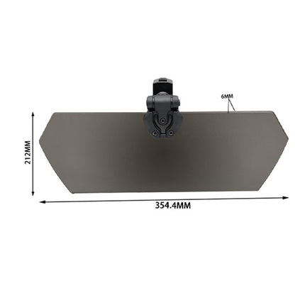 SF-1022 Universal Round Tube 1.5-2 Inch UTV Sun Visor Sunshade