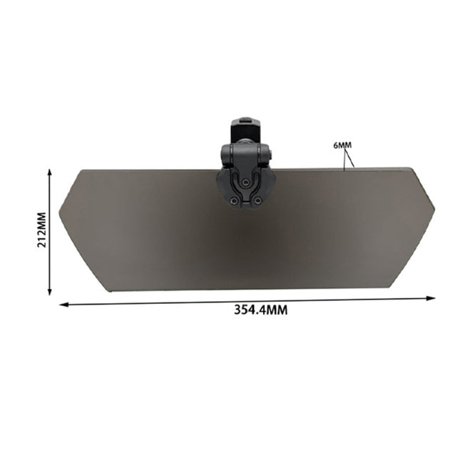 SF-1022 Universal Round Tube 1.5-2 Inch UTV Sun Visor Sunshade