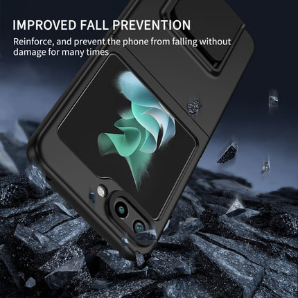 Three-dimensional Folding Holder PC Phone Case, For Samsung Galaxy Z Flip5 5G