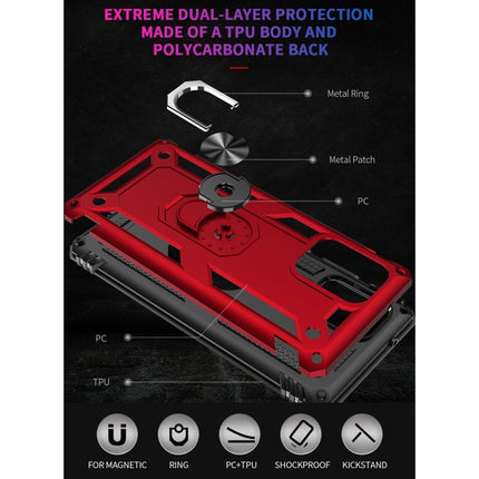 Shockproof TPU + PC Protective Case with 360 Degree Rotating Holder, For Samsung Galaxy S10 Lite / M80s / A91