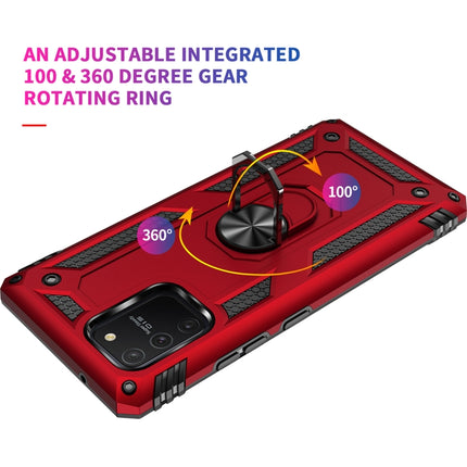 Shockproof TPU + PC Protective Case with 360 Degree Rotating Holder, For Samsung Galaxy S10 Lite / M80s / A91