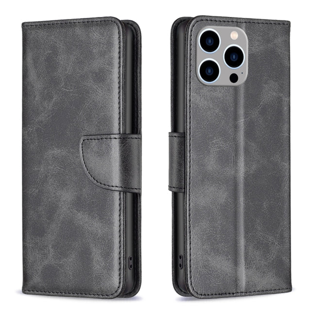 Lambskin Texture Pure Color Flip Leather Phone Case, For iPhone 15 Pro Max, For iPhone 15 Pro, For iPhone 15 Plus, For iPhone 15