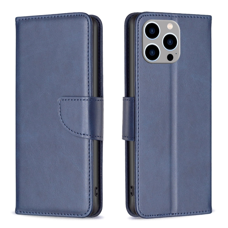 Lambskin Texture Pure Color Flip Leather Phone Case