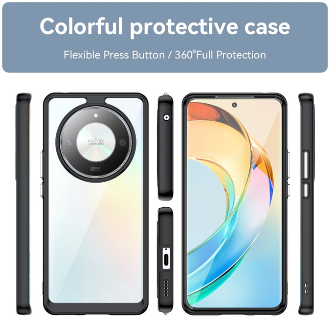 Colorful Series Acrylic Hybrid TPU Phone Case, For Honor X50, For Honor 90 Lite, For Honor 90 Pro, For Honor X50i