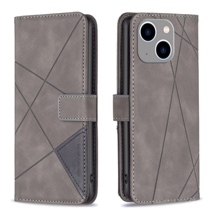 Magnetic Buckle Rhombus Texture Leather Phone Case, For iPhone 15 Pro Max, For iPhone 15 Pro, For iPhone 15 Plus, For iPhone 15