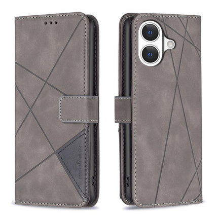 Magnetic Buckle Rhombus Texture Leather Phone Case, For iPhone 18 Pro/17 Pro, For iPhone 18 Pro Max/17 Pro Max, For iPhone 17, For iPhone 17 Air