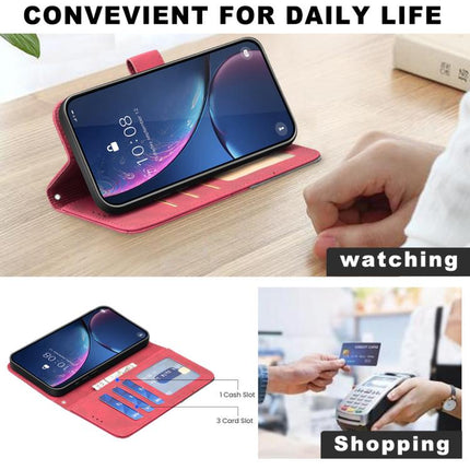 Magnetic Buckle Rhombus Texture Leather Phone Case, For iPhone 18 Pro/17 Pro, For iPhone 18 Pro Max/17 Pro Max, For iPhone 17, For iPhone 17 Air