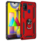 For Samsung Galaxy M31 / Red
