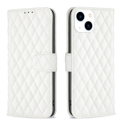 Diamond Lattice Wallet Flip Leather Phone Case