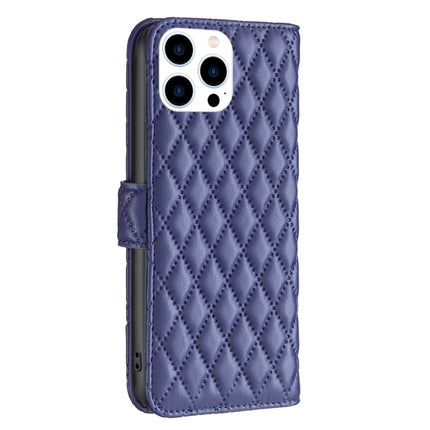 Diamond Lattice Wallet Flip Leather Phone Case