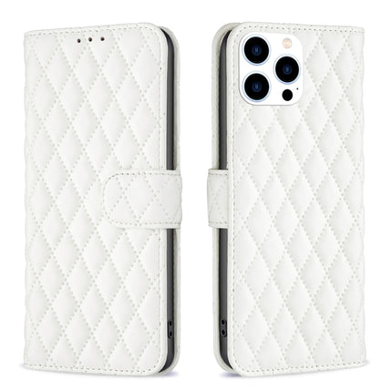 Diamond Lattice Wallet Flip Leather Phone Case