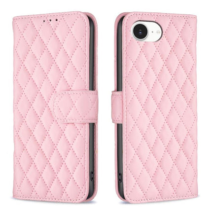Diamond Lattice Wallet Flip Leather Phone Case, For iPhone 18 Pro/17 Pro, For iPhone 18 Pro Max/17 Pro Max, For iPhone 17e / 16e, For iPhone 17
