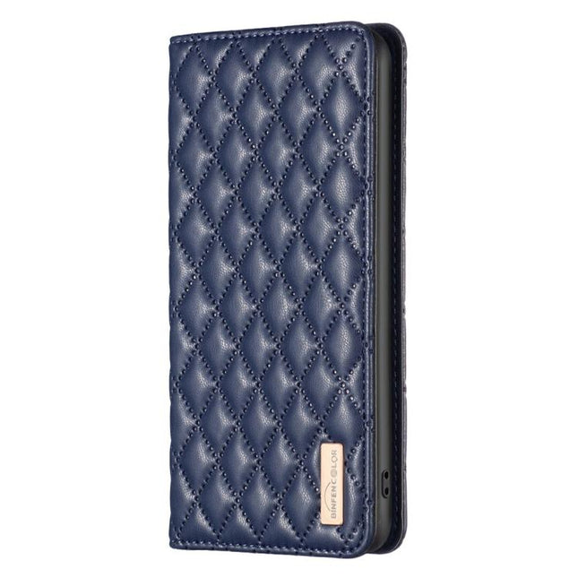 Diamond Lattice Magnetic Leather Flip Phone Case, For iPhone 17 Pro Max, For iPhone 17 Pro, For iPhone 17, For iPhone Air