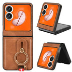 For Tecno Phantom V Flip2 / Brown