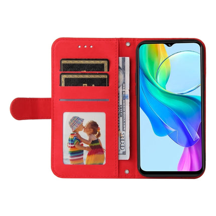 Skin Feel Life Tree Metal Button Leather Phone Case, For vivo Y03 4G, For vivo Y200 / V29e Global, For vivo Y17s, For vivo Y36 4G / 5G Foreign