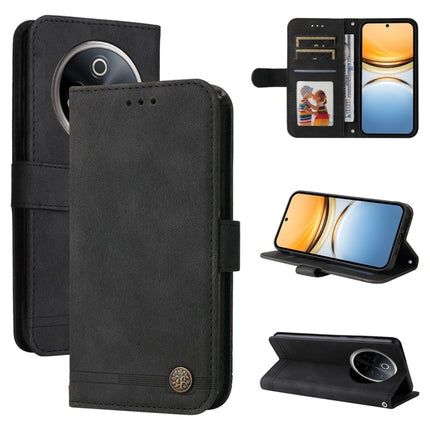 Skin Feel Life Tree Metal Button Leather Phone Case, For vivo Y300 Pro, For vivo Y28 4G Global, For vivo Y38 5G / T3x 5G Global, For vivo Y100 5G IDN / Y200e 5G Global