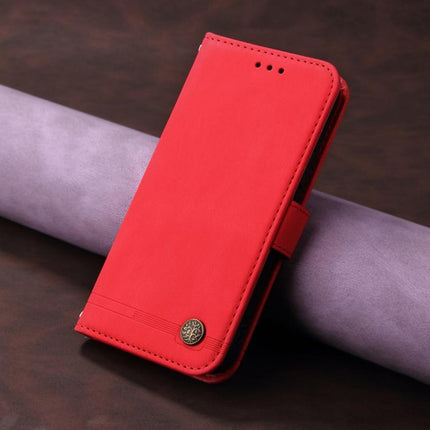 Skin Feel Life Tree Metal Button Leather Phone Case, For vivo V50, For vivo S20, For vivo S20 Pro, For vivo Y19s
