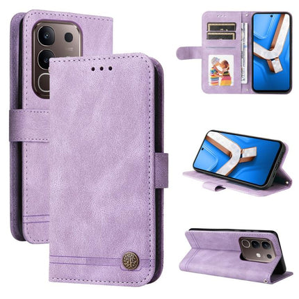 Skin Feel Life Tree Metal Button Leather Phone Case, For vivo V50 Lite 4G / 5G, For vivo Y39 5G / Y300i, For vivo Y29s 5G / Y04 4G, For vivo Y29 4G