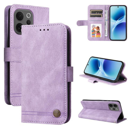 Skin Feel Life Tree Metal Button Leather Phone Case, For vivo Y600 Pro 5G, For vivo Y21 5G 2026 / vivo Y05 4G, For vivo V70 FE 5G, For vivo S50 5G / V70 5G